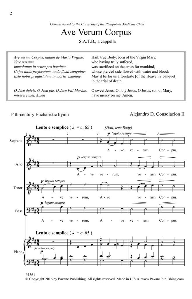 Ave Verum Corpus